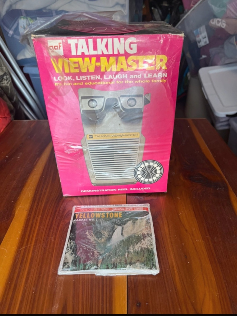 New Vintage Talking View Master Toy Set 1969
